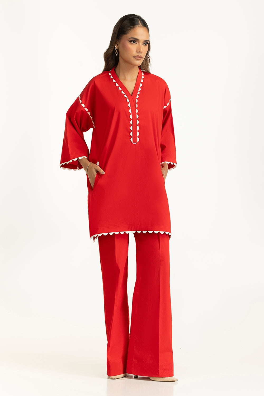 Yarn-Dyed Co-Ord Set