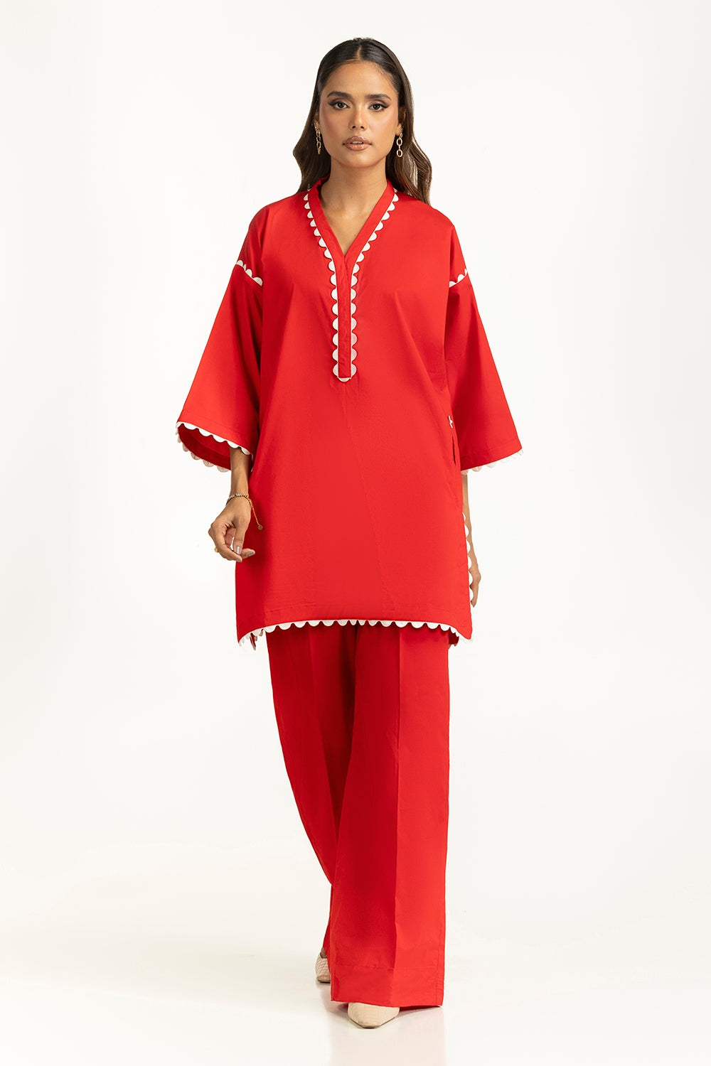 Yarn-Dyed Co-Ord Set