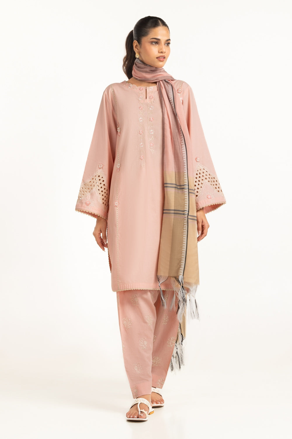 yarn-dyed Dupatta