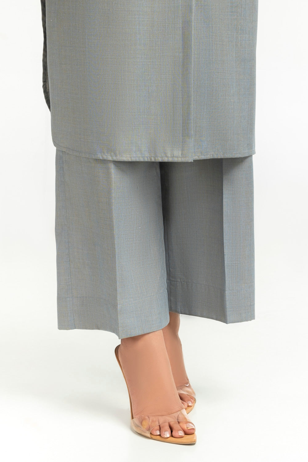 Yarn-Dyed Two Tone Co-Ord Set