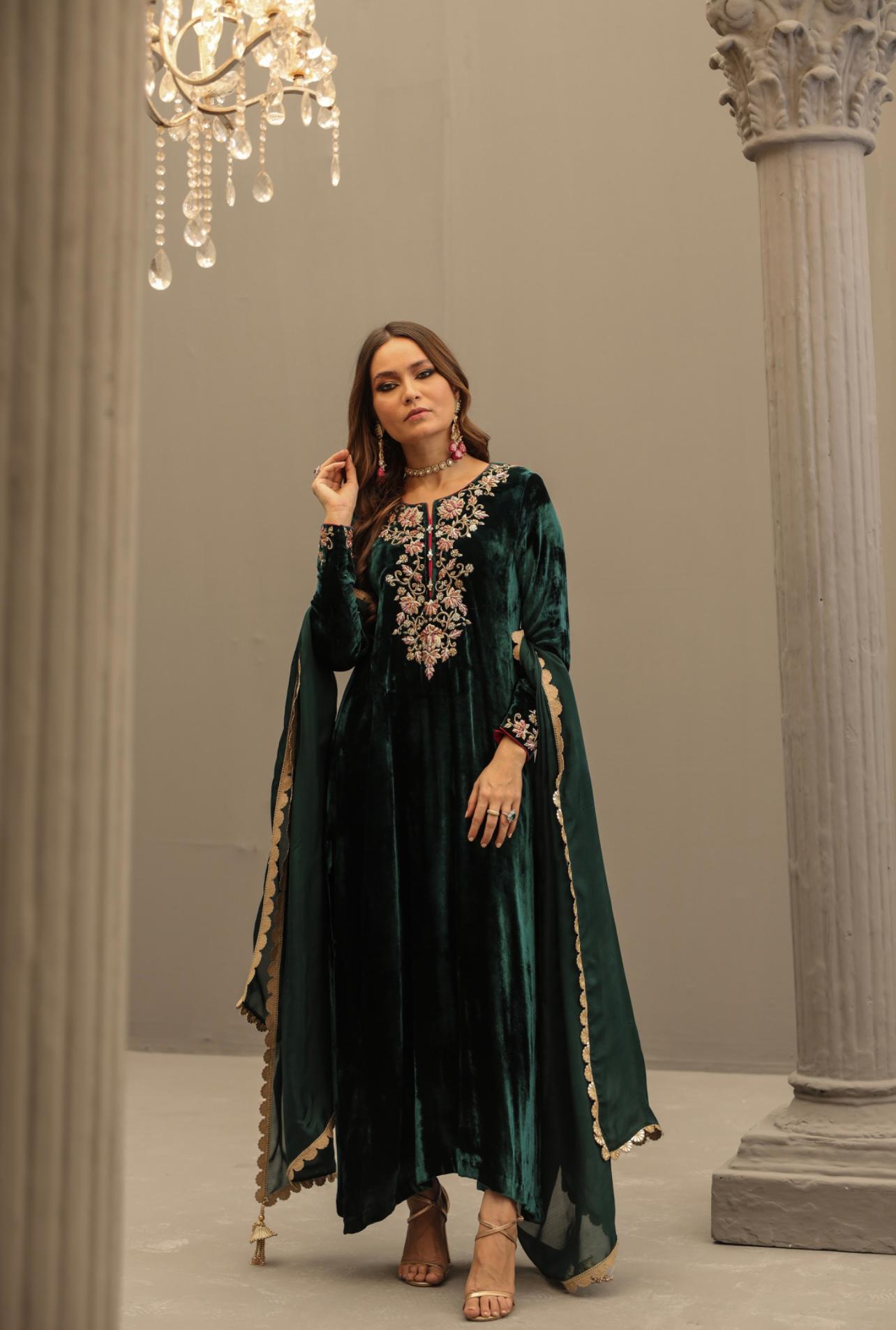 Zaibtan Velvet Luxe by Alizay Saad