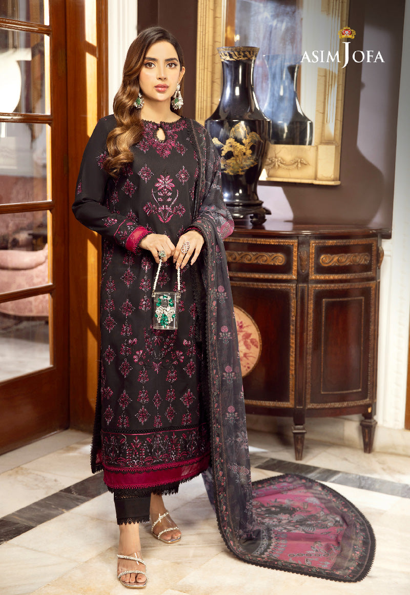 AJAI-35  EMBROIDERED CAMBRIC 2 PCS