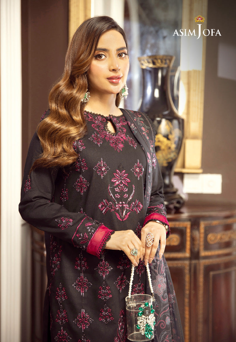 AJAI-35  EMBROIDERED CAMBRIC 2 PCS