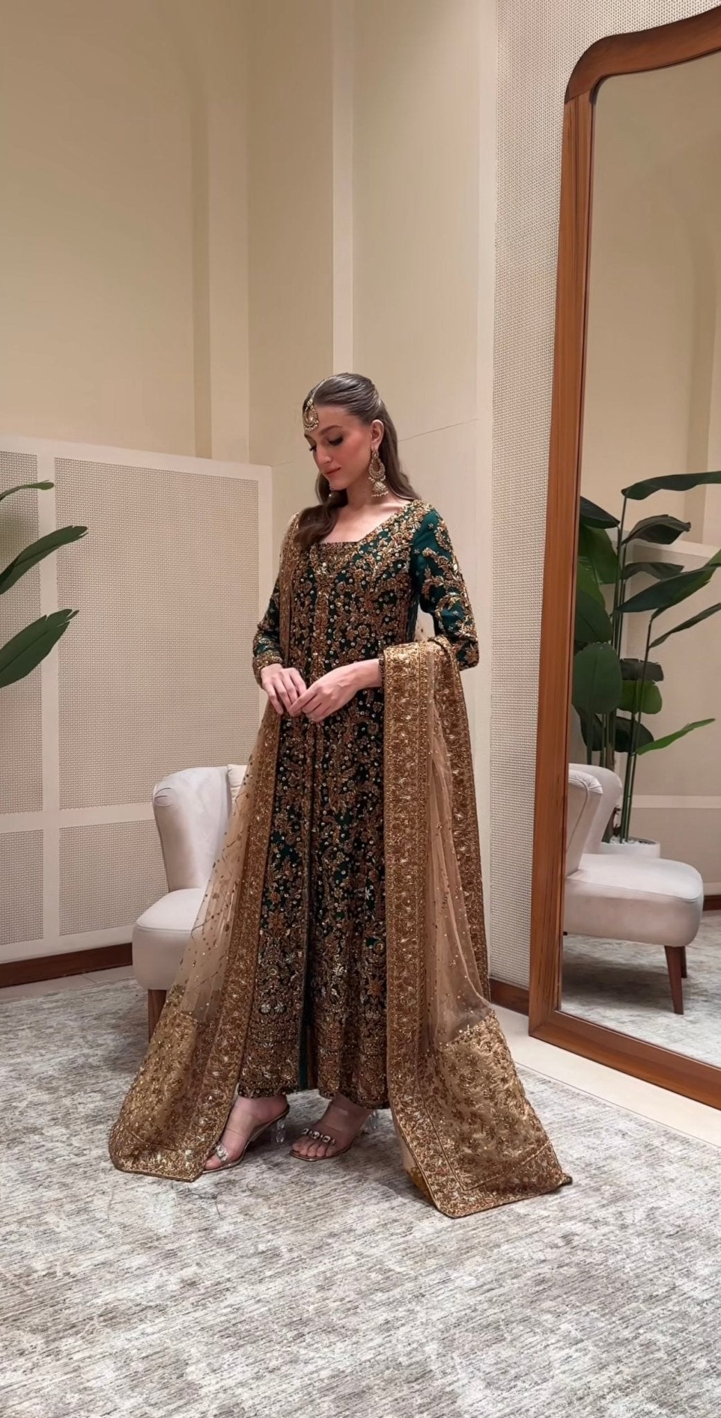 Zeeshan Danish Dark Emerald Style ZD01