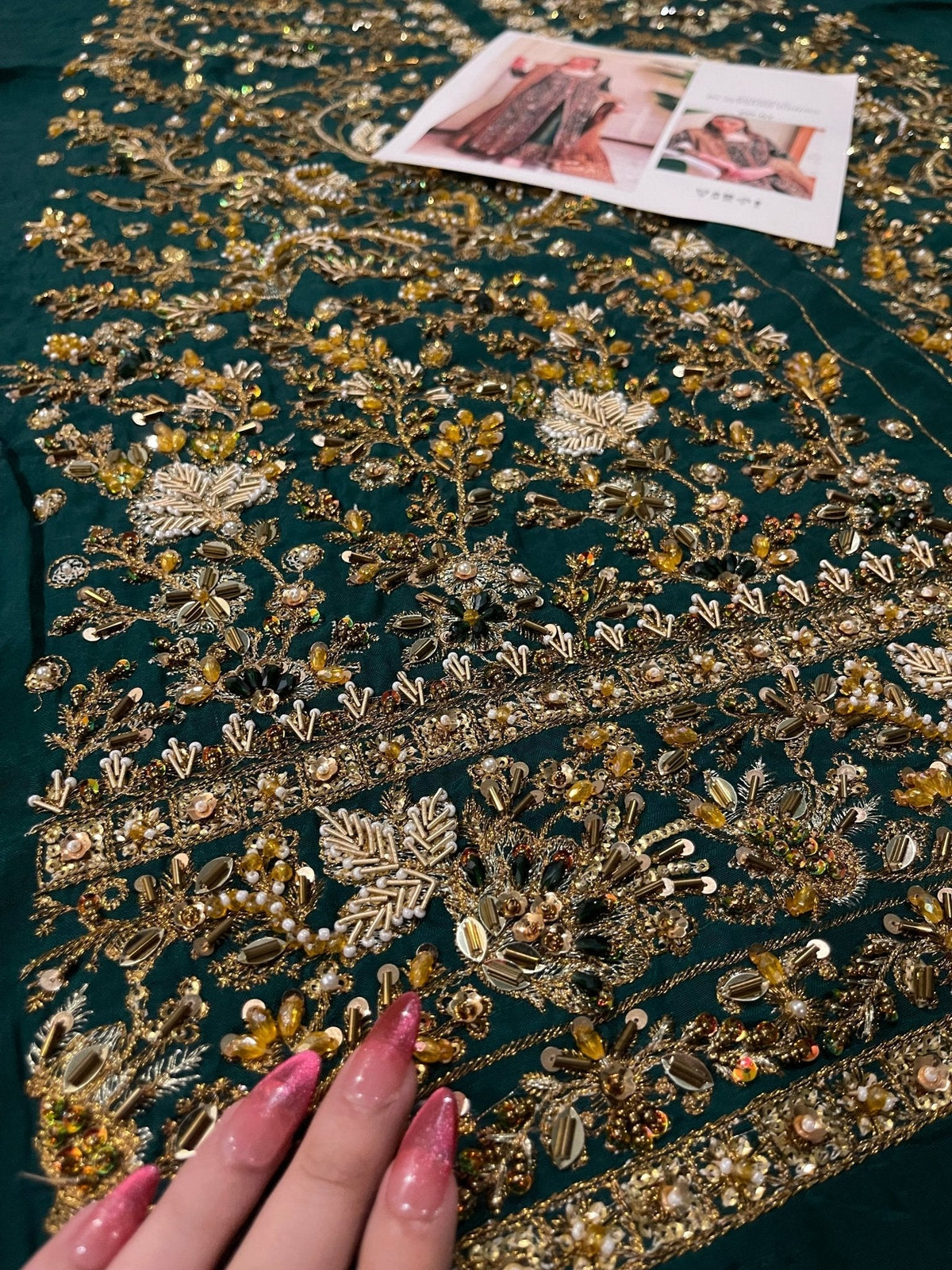Zeeshan Danish Dark Emerald Style ZD01
