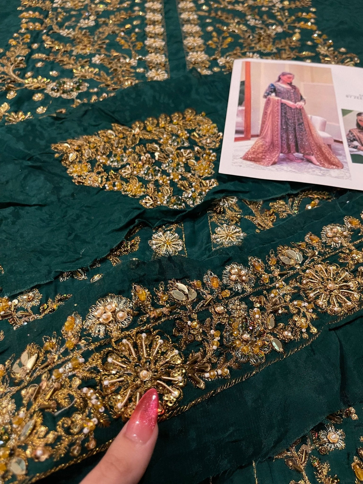 Zeeshan Danish Dark Emerald Style ZD01