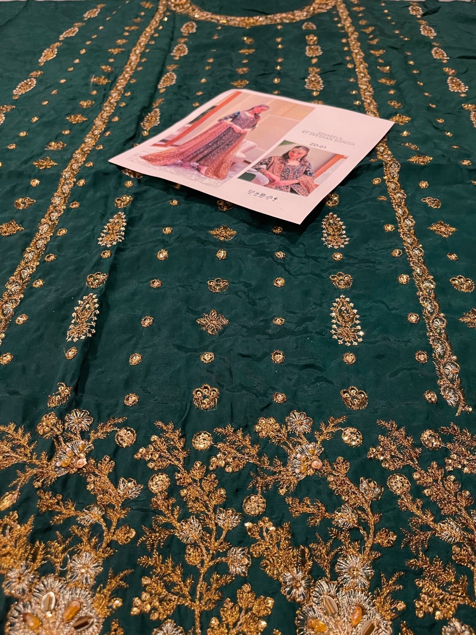 Zeeshan Danish Dark Emerald Style ZD01